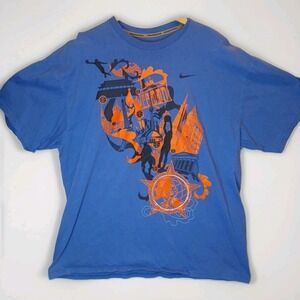 Nike Basketball Tee Men's Size XL Graphics Sports‎ Team Skater Street Style